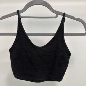 black Brandy Melville tank/bra top